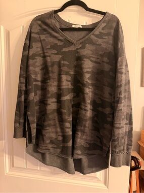 Z Supply Camo Sweatshirt